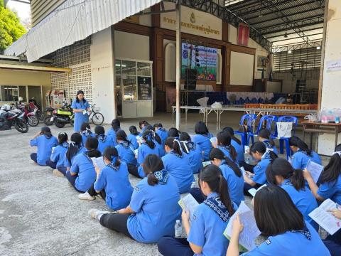 กิจกรรมเข้าค่ายพักแรมของผู้บำเพ็ญประโยชน์โรงเรียนบัวขาว 2567