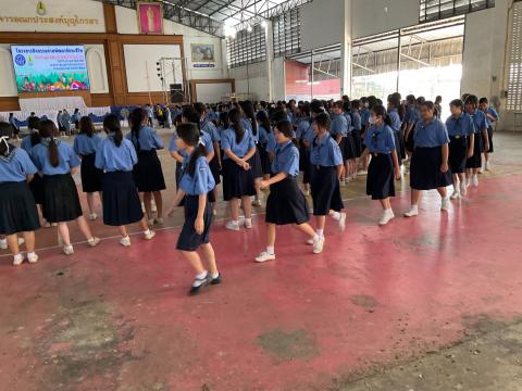 กิจกรรมเข้าค่ายพักแรมของผู้บำเพ็ญประโยชน์โรงเรียนบัวขาว 2567