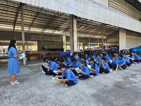 กิจกรรมเข้าค่ายพักแรมของผู้บำเพ็ญประโยชน์โรงเรียนบัวขาว 2567