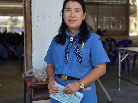 กิจกรรมเข้าค่ายพักแรมของผู้บำเพ็ญประโยชน์โรงเรียนบัวขาว 2567