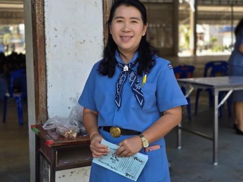 กิจกรรมเข้าค่ายพักแรมของผู้บำเพ็ญประโยชน์โรงเรียนบัวขาว 2567