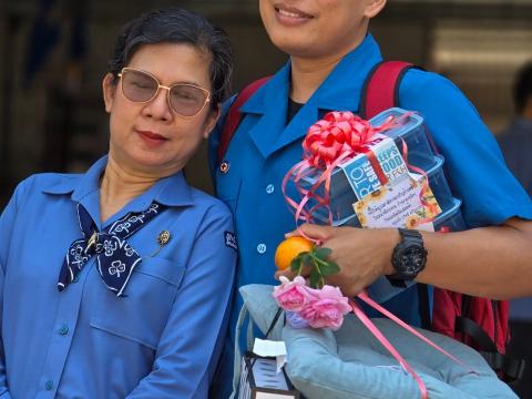 กิจกรรมเข้าค่ายพักแรมของผู้บำเพ็ญประโยชน์โรงเรียนบัวขาว 2567
