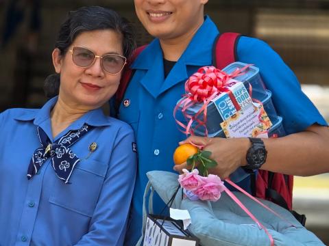 กิจกรรมเข้าค่ายพักแรมของผู้บำเพ็ญประโยชน์โรงเรียนบัวขาว 2567