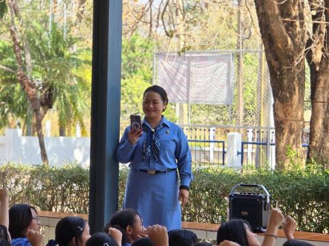 กิจกรรมเข้าค่ายพักแรมของผู้บำเพ็ญประโยชน์โรงเรียนบัวขาว 2567