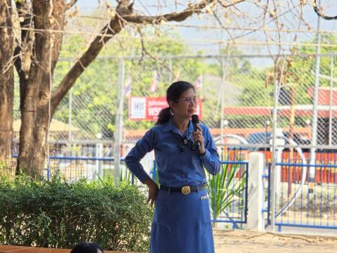 กิจกรรมเข้าค่ายพักแรมของผู้บำเพ็ญประโยชน์โรงเรียนบัวขาว 2567