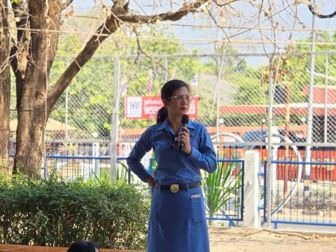กิจกรรมเข้าค่ายพักแรมของผู้บำเพ็ญประโยชน์โรงเรียนบัวขาว 2567