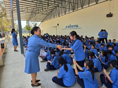 กิจกรรมเข้าค่ายพักแรมของผู้บำเพ็ญประโยชน์โรงเรียนบัวขาว 2567