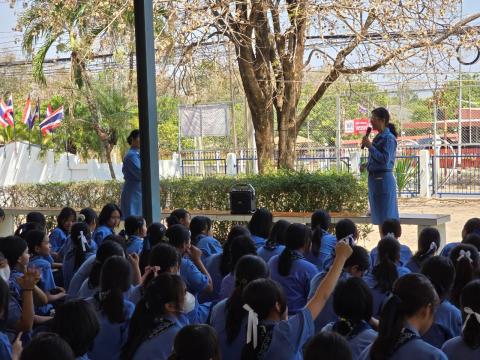 กิจกรรมเข้าค่ายพักแรมของผู้บำเพ็ญประโยชน์โรงเรียนบัวขาว 2567