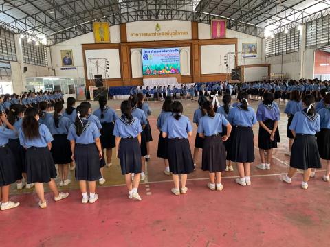 กิจกรรมเข้าค่ายพักแรมของผู้บำเพ็ญประโยชน์โรงเรียนบัวขาว 2567