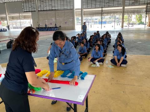 กิจกรรมเข้าค่ายพักแรมของผู้บำเพ็ญประโยชน์โรงเรียนบัวขาว 2567