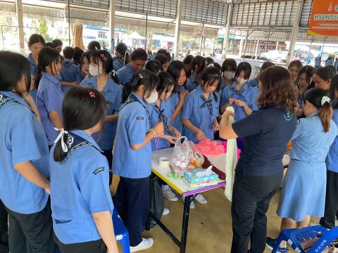 กิจกรรมเข้าค่ายพักแรมของผู้บำเพ็ญประโยชน์โรงเรียนบัวขาว 2567
