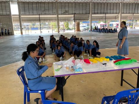 กิจกรรมเข้าค่ายพักแรมของผู้บำเพ็ญประโยชน์โรงเรียนบัวขาว 2567