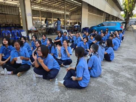 กิจกรรมเข้าค่ายพักแรมของผู้บำเพ็ญประโยชน์โรงเรียนบัวขาว 2567