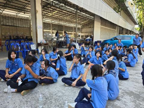 กิจกรรมเข้าค่ายพักแรมของผู้บำเพ็ญประโยชน์โรงเรียนบัวขาว 2567