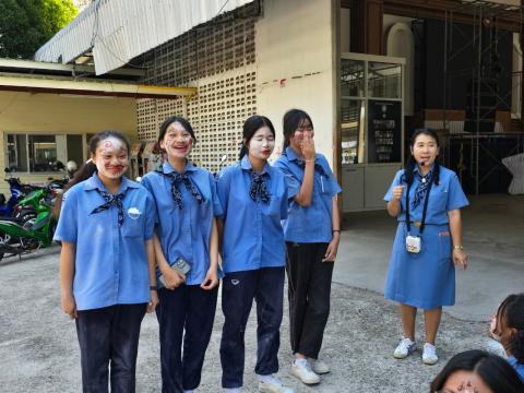 กิจกรรมเข้าค่ายพักแรมของผู้บำเพ็ญประโยชน์โรงเรียนบัวขาว 2567