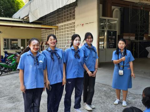 กิจกรรมเข้าค่ายพักแรมของผู้บำเพ็ญประโยชน์โรงเรียนบัวขาว 2567