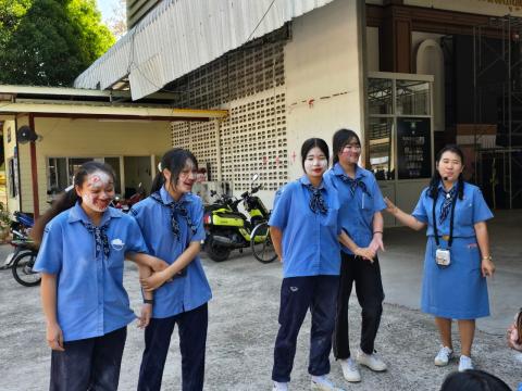 กิจกรรมเข้าค่ายพักแรมของผู้บำเพ็ญประโยชน์โรงเรียนบัวขาว 2567