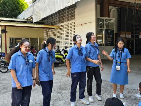 กิจกรรมเข้าค่ายพักแรมของผู้บำเพ็ญประโยชน์โรงเรียนบัวขาว 2567
