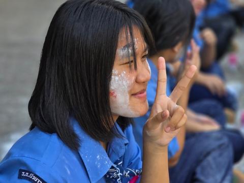 กิจกรรมเข้าค่ายพักแรมของผู้บำเพ็ญประโยชน์โรงเรียนบัวขาว 2567