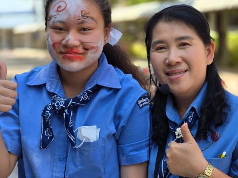 กิจกรรมเข้าค่ายพักแรมของผู้บำเพ็ญประโยชน์โรงเรียนบัวขาว 2567