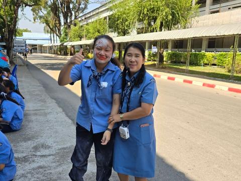 กิจกรรมเข้าค่ายพักแรมของผู้บำเพ็ญประโยชน์โรงเรียนบัวขาว 2567