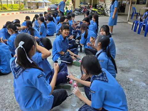 กิจกรรมเข้าค่ายพักแรมของผู้บำเพ็ญประโยชน์โรงเรียนบัวขาว 2567
