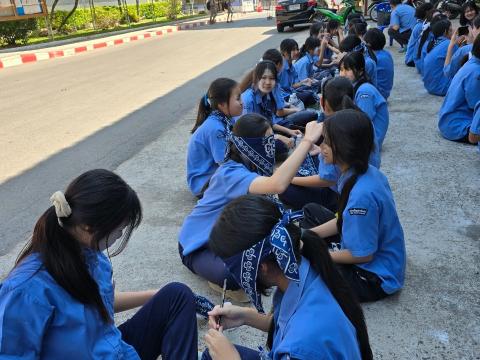 กิจกรรมเข้าค่ายพักแรมของผู้บำเพ็ญประโยชน์โรงเรียนบัวขาว 2567