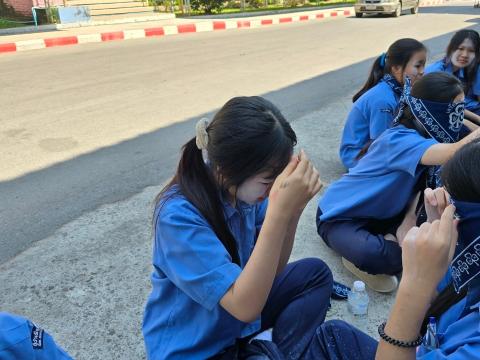 กิจกรรมเข้าค่ายพักแรมของผู้บำเพ็ญประโยชน์โรงเรียนบัวขาว 2567