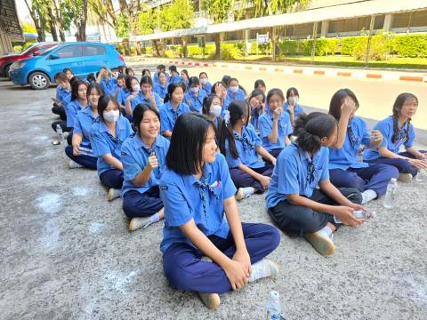 กิจกรรมเข้าค่ายพักแรมของผู้บำเพ็ญประโยชน์โรงเรียนบัวขาว 2567