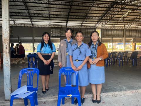 กิจกรรมเข้าค่ายพักแรมของผู้บำเพ็ญประโยชน์โรงเรียนบัวขาว 2567