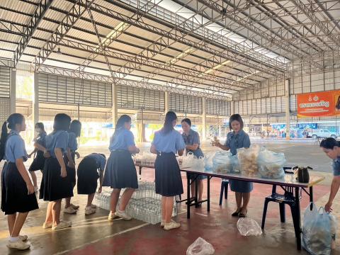 กิจกรรมเข้าค่ายพักแรมของผู้บำเพ็ญประโยชน์โรงเรียนบัวขาว 2567