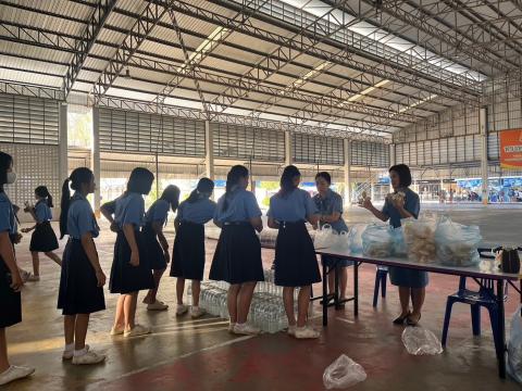 กิจกรรมเข้าค่ายพักแรมของผู้บำเพ็ญประโยชน์โรงเรียนบัวขาว 2567