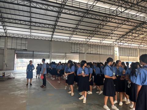 กิจกรรมเข้าค่ายพักแรมของผู้บำเพ็ญประโยชน์โรงเรียนบัวขาว 2567