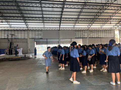 กิจกรรมเข้าค่ายพักแรมของผู้บำเพ็ญประโยชน์โรงเรียนบัวขาว 2567