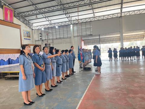 กิจกรรมเข้าค่ายพักแรมของผู้บำเพ็ญประโยชน์โรงเรียนบัวขาว 2567