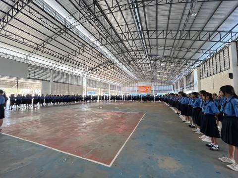 กิจกรรมเข้าค่ายพักแรมของผู้บำเพ็ญประโยชน์โรงเรียนบัวขาว 2567