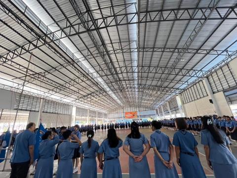 กิจกรรมเข้าค่ายพักแรมของผู้บำเพ็ญประโยชน์โรงเรียนบัวขาว 2567