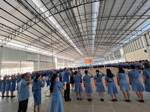 กิจกรรมเข้าค่ายพักแรมของผู้บำเพ็ญประโยชน์โรงเรียนบัวขาว 2567