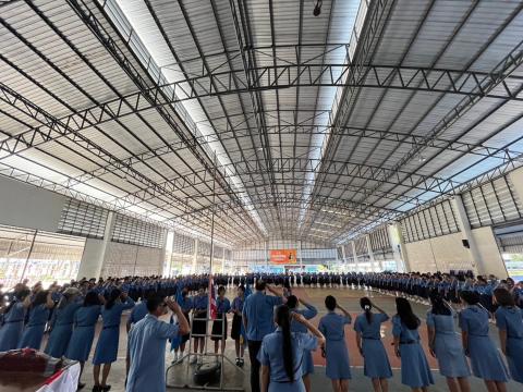 กิจกรรมเข้าค่ายพักแรมของผู้บำเพ็ญประโยชน์โรงเรียนบัวขาว 2567