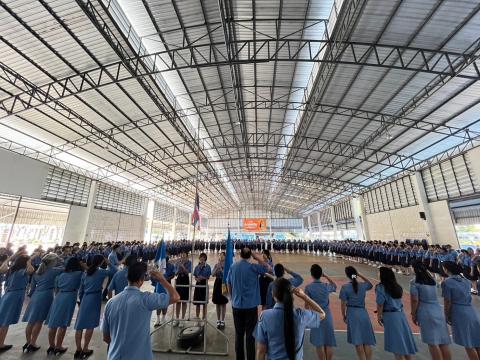 กิจกรรมเข้าค่ายพักแรมของผู้บำเพ็ญประโยชน์โรงเรียนบัวขาว 2567