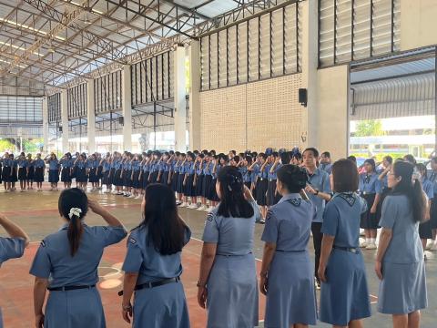 กิจกรรมเข้าค่ายพักแรมของผู้บำเพ็ญประโยชน์โรงเรียนบัวขาว 2567