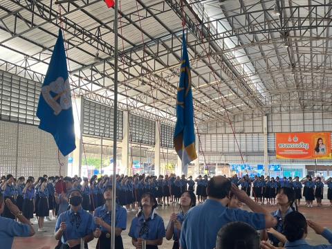 กิจกรรมเข้าค่ายพักแรมของผู้บำเพ็ญประโยชน์โรงเรียนบัวขาว 2567