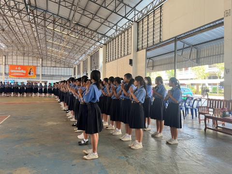 กิจกรรมเข้าค่ายพักแรมของผู้บำเพ็ญประโยชน์โรงเรียนบัวขาว 2567