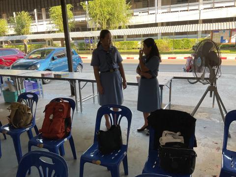 กิจกรรมเข้าค่ายพักแรมของผู้บำเพ็ญประโยชน์โรงเรียนบัวขาว 2567