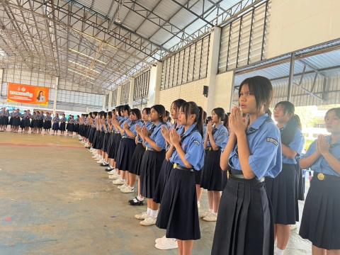 กิจกรรมเข้าค่ายพักแรมของผู้บำเพ็ญประโยชน์โรงเรียนบัวขาว 2567
