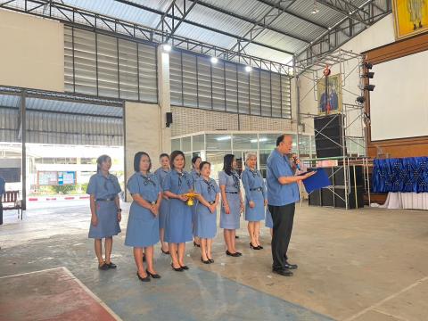 กิจกรรมเข้าค่ายพักแรมของผู้บำเพ็ญประโยชน์โรงเรียนบัวขาว 2567