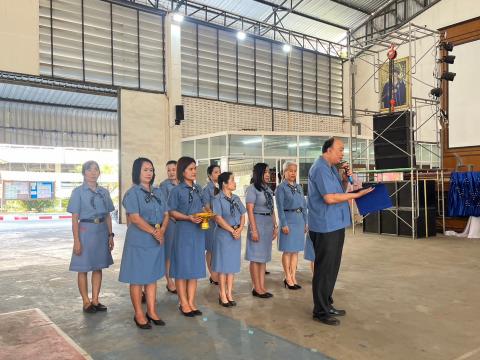 กิจกรรมเข้าค่ายพักแรมของผู้บำเพ็ญประโยชน์โรงเรียนบัวขาว 2567