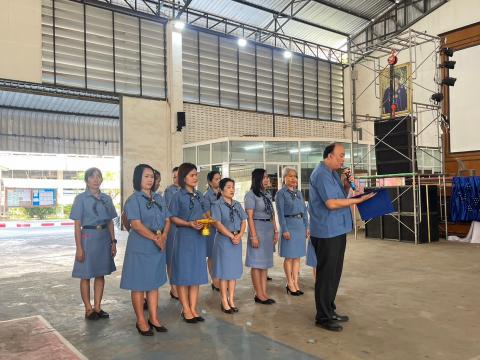 กิจกรรมเข้าค่ายพักแรมของผู้บำเพ็ญประโยชน์โรงเรียนบัวขาว 2567