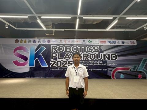 นักเรียนเข้าร่วมแข่งขัน มหกรรมหุ่นยนต์แห่งประเทศไทย