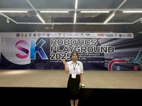 นักเรียนเข้าร่วมแข่งขัน มหกรรมหุ่นยนต์แห่งประเทศไทย